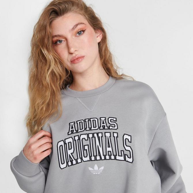 Adidas originals logo sweatshirt online