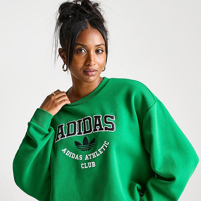 Women's adidas Originals Collegiate Crewneck Sweatshirt| JD Sports