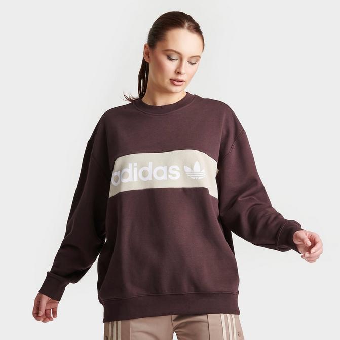 Adidas women's 2025 sweatshirt jd