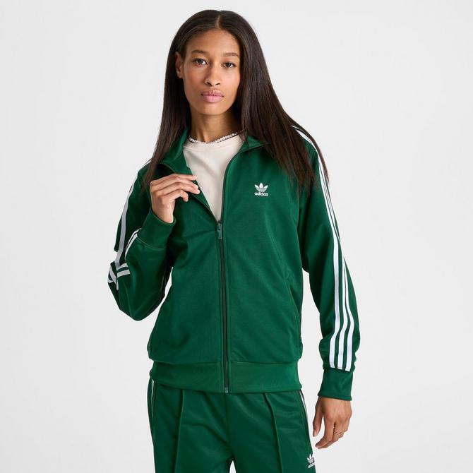 Collegiate green outlet adidas track jacket