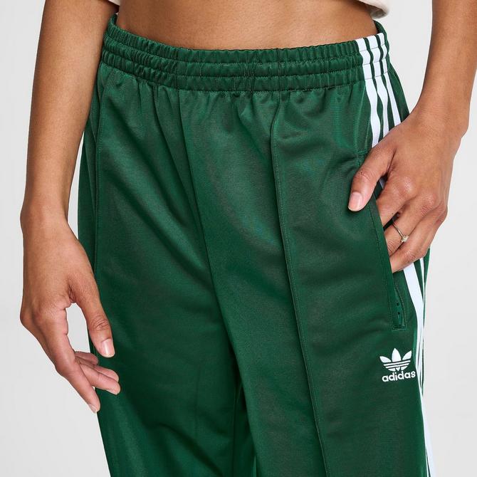 Collegiate green store adidas track pants