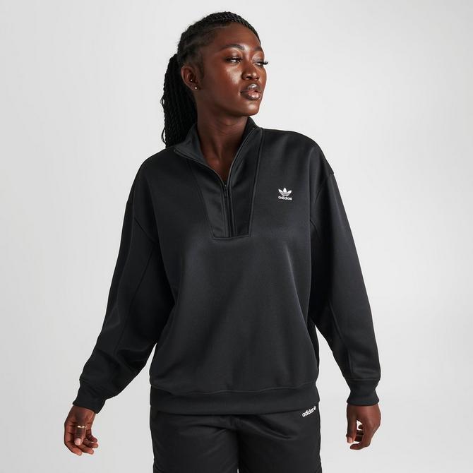 adidas Adicolor Half-Zip Sweatshirt - Black