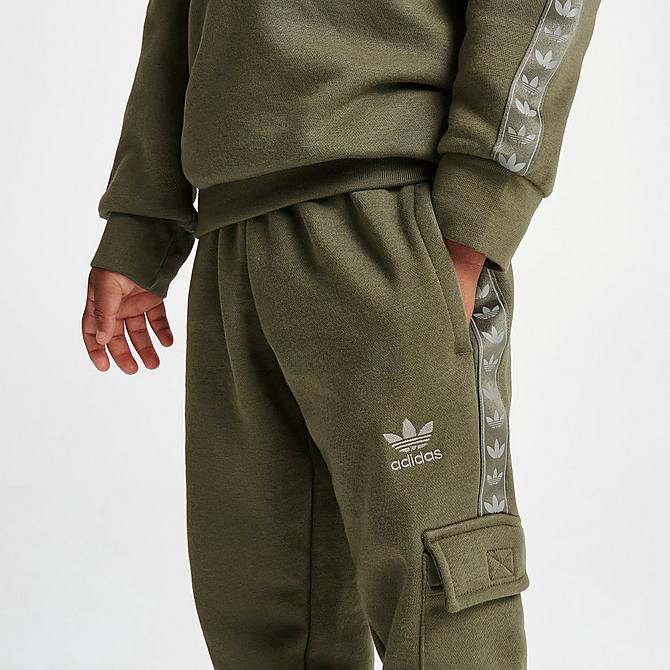 adidas Tape Originals Hoodie and JD Cargo Pants Boys\' Set| Jogger Sports Little