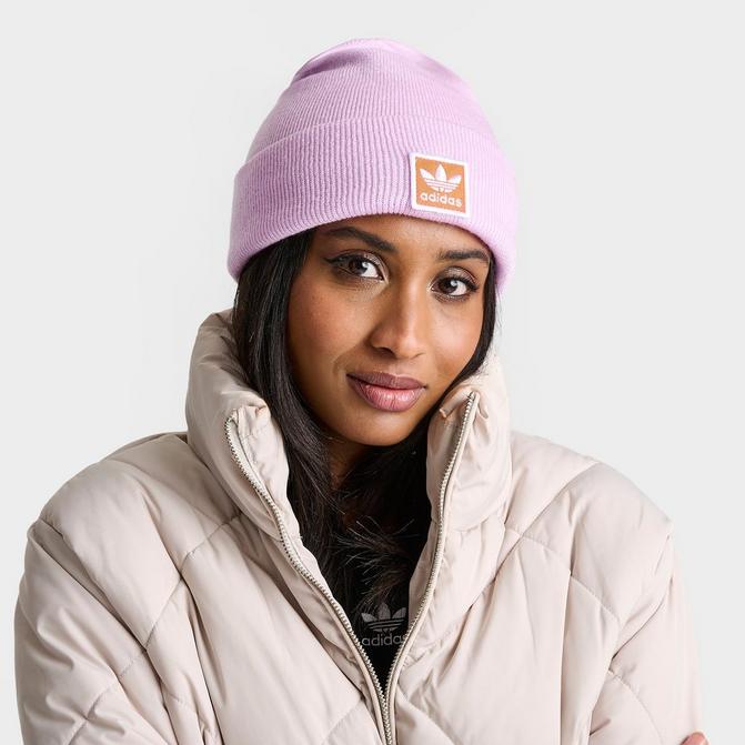 Adidas pink hot sale beanie