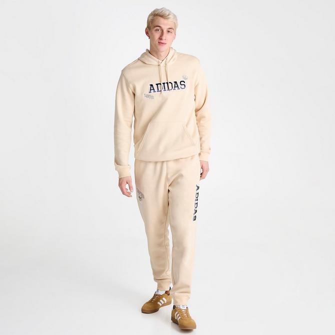 Adidas hoodie best sale set mens