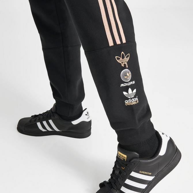 Men's adidas Originals Sticker Fleece Jogger Pants