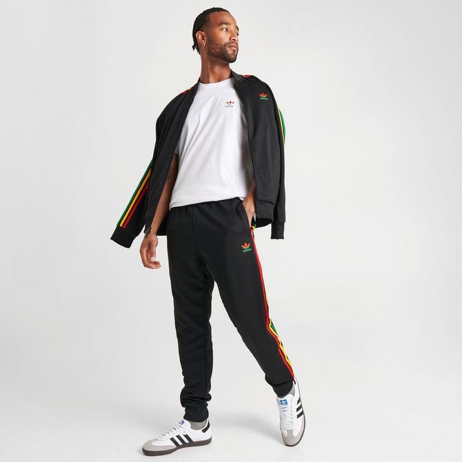 adidas Originals adicolor track pant in black