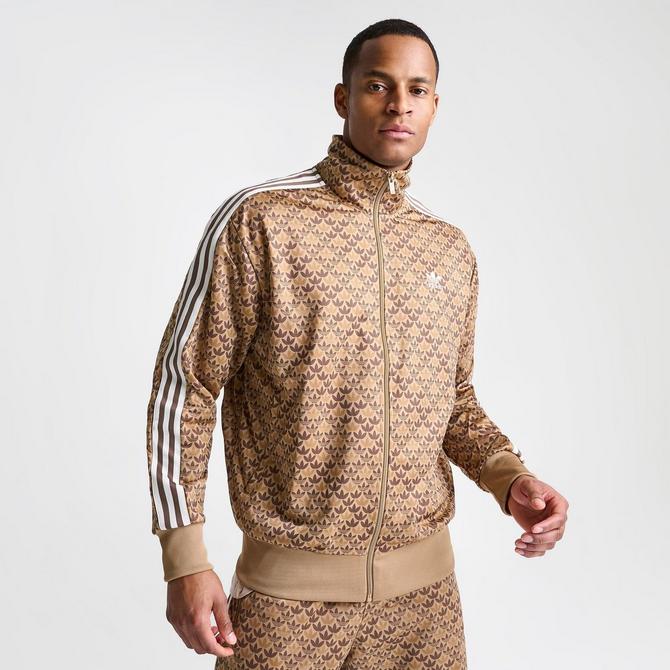 Adidas leopard outlet track jacket