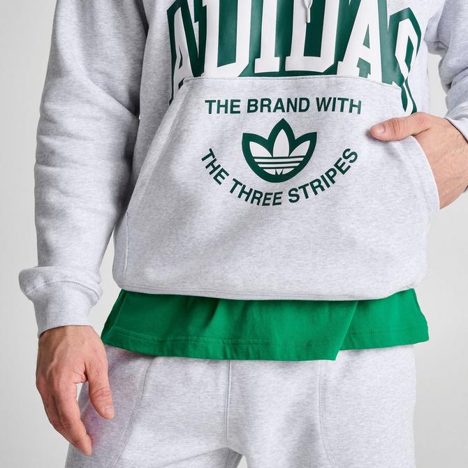 Adidas light outlet green sweatshirt