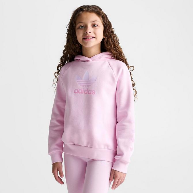 Girls' Little Kids' adidas Originals Repeat Trefoil Hoodie and Leggings Set