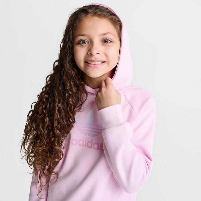 Girls hot sale trefoil hoodie