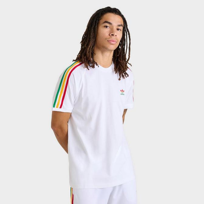 adidas GN3502 3-Stripes Tee T-Shirt Mens Scarlet S : : Mode