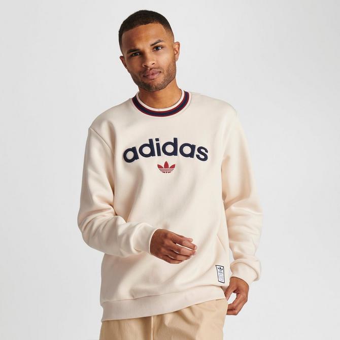 White cheap adidas pullover