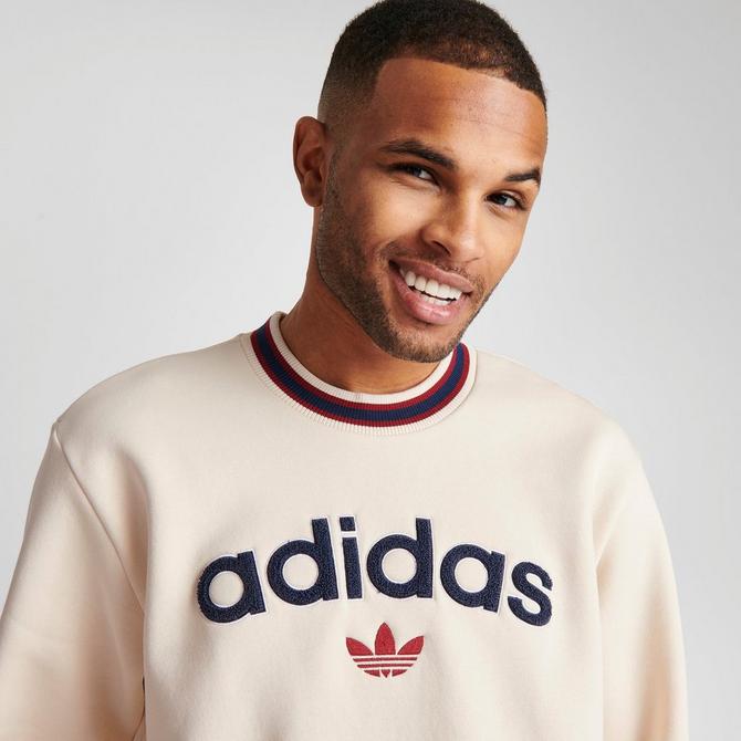 Men s adidas Originals Collegiate Crewneck Sweatshirt JD Sports