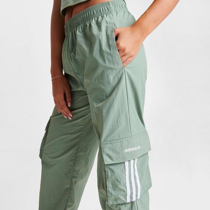 adidas Originals Women's Baloon Cargo Pants FL9103 Black White