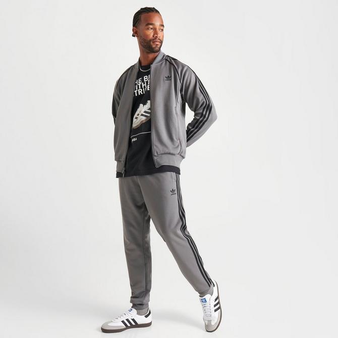 Adidas superstar grey clearance tracksuit