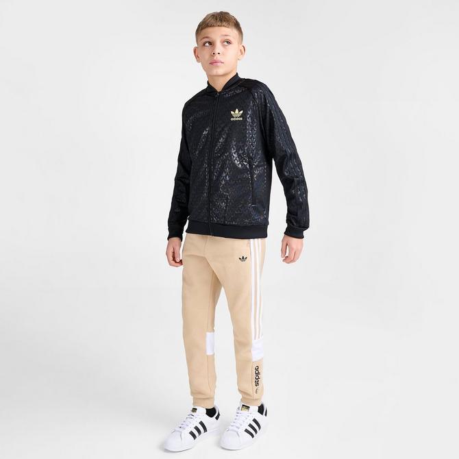 Kids' adidas Originals Mono Superstar Track Jacket| JD Sports