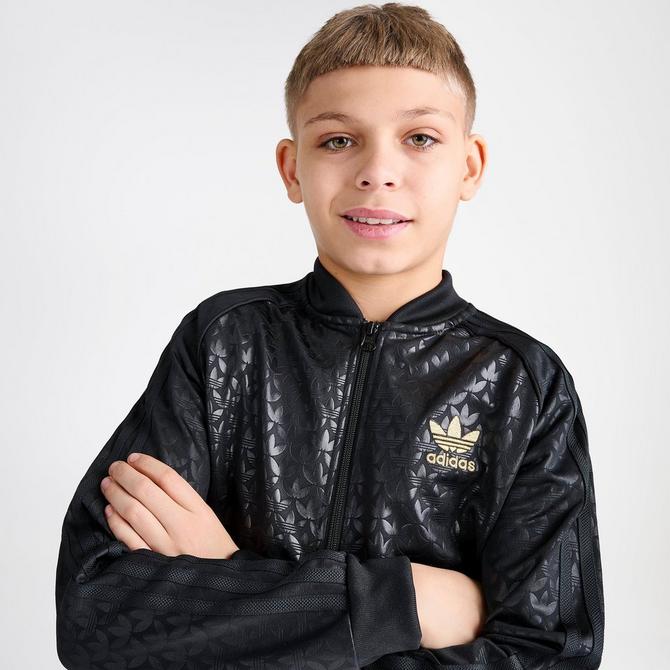 Kids' adidas Originals Mono Superstar Track Jacket| JD Sports