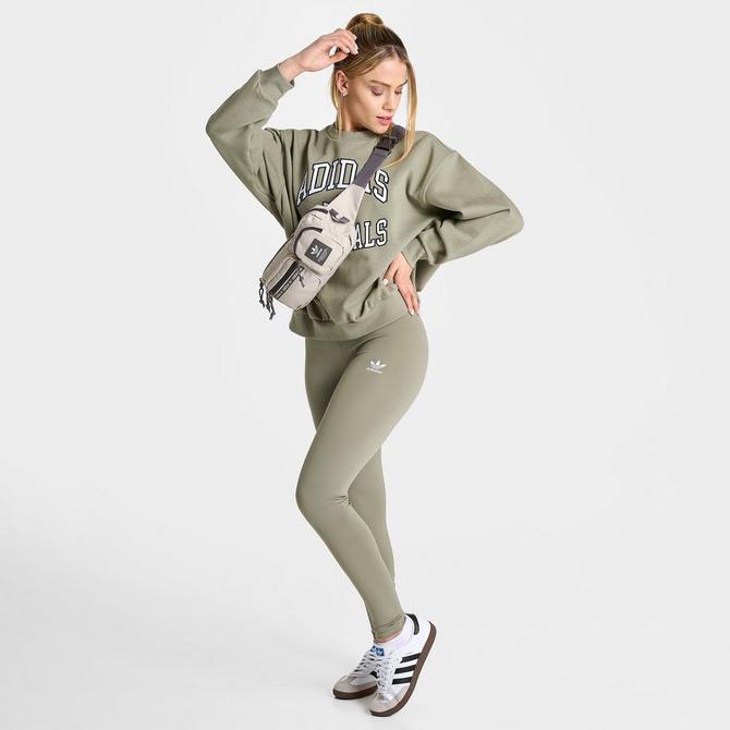 adidas Women's Design 2 Move 3-Stripe High-Rise Leggings - Macy's