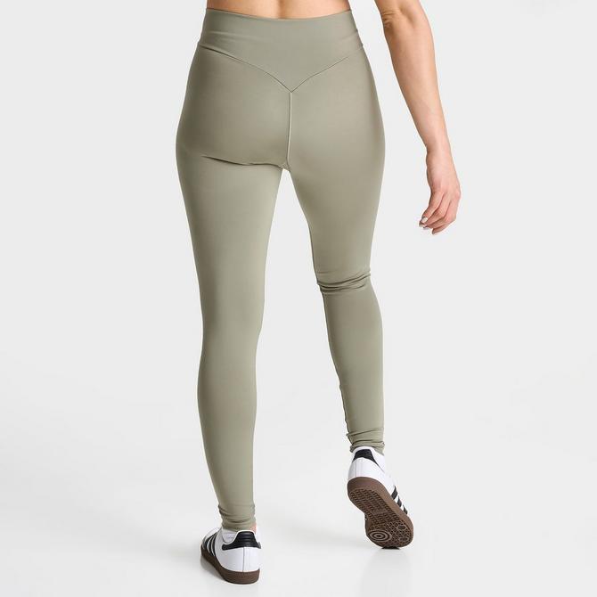 High Waisted Khaki Leggings Women's