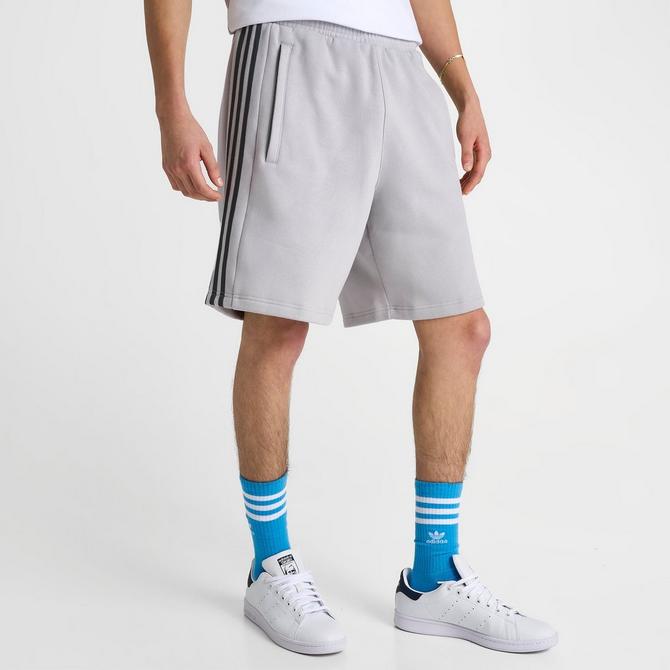 adidas Originals Trefoil legging shorts in gray