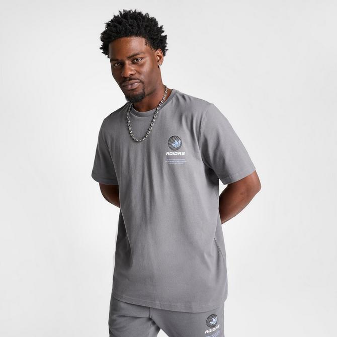 Adidas spezial grey t sales shirt