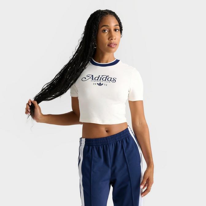 Jd sports adidas t shirts women's online