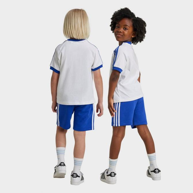 Little Kids adidas Originals x Disney Mickey Mouse T Shirt and Shorts Set JD Sports