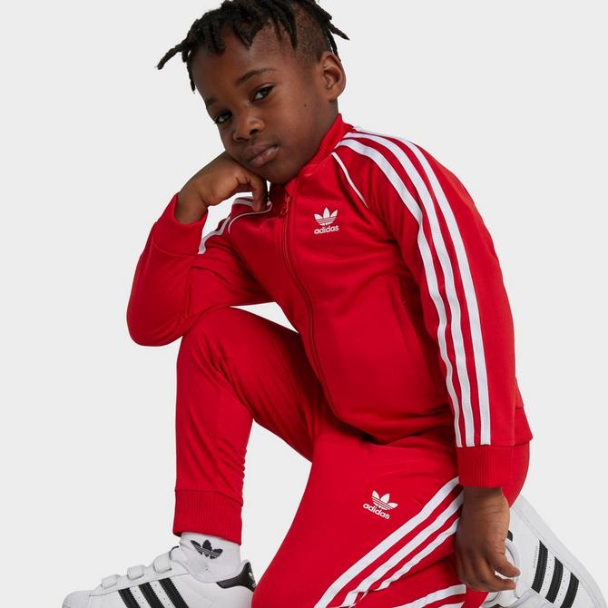 Adidas sweat suit macy's on sale