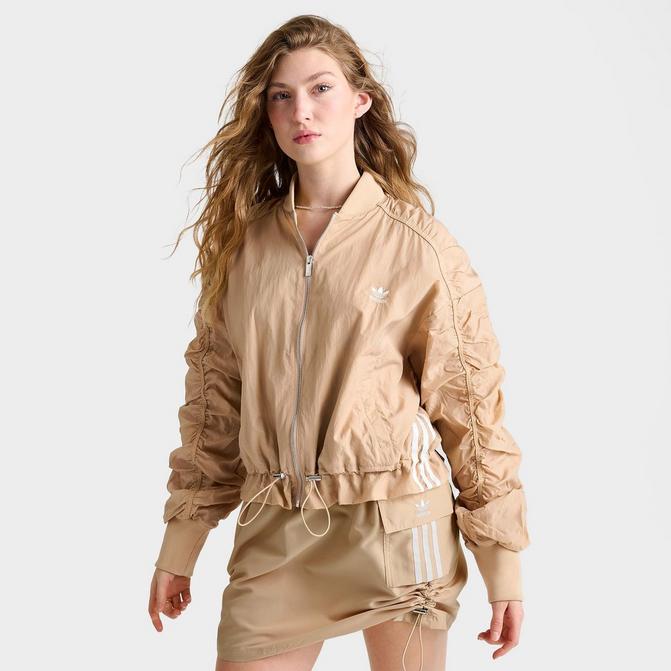 Adidas bomber sales jacket women