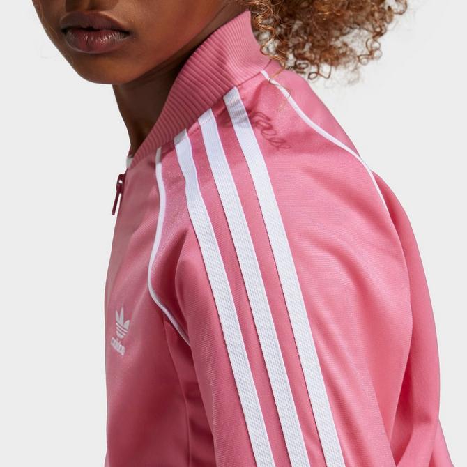 Originals superstar track top pink hotsell