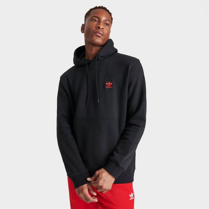 Men s adidas Originals Trefoil Essentials Pullover Hoodie JD Sports