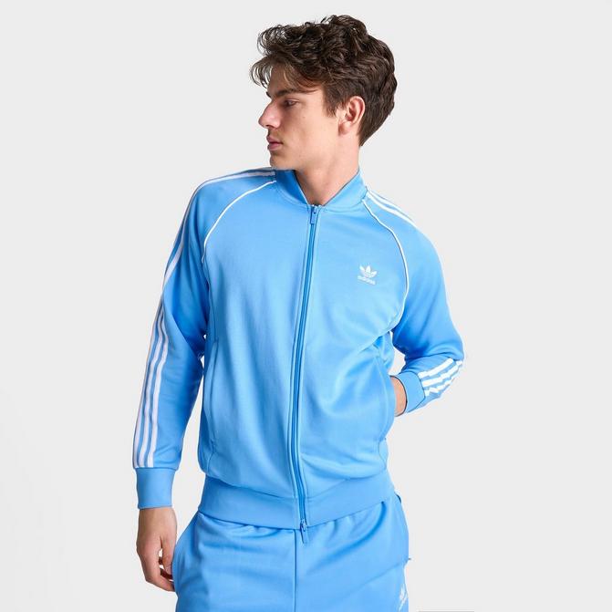 Adidas superstar blue jacket on sale