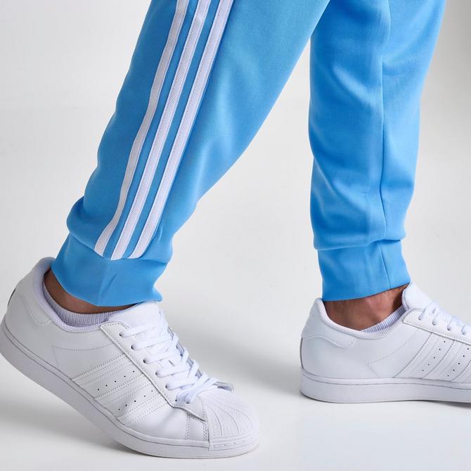 adidas Fleece SST Track Pants - Blue, Men's Lifestyle