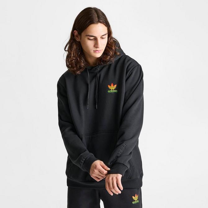 Adidas black hoodie online mens