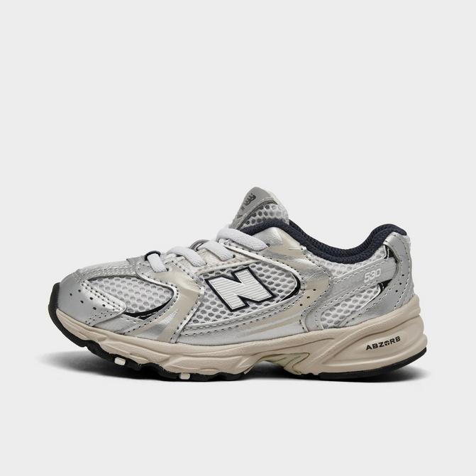 New Balance 530 Athletic Shoe - Little Kid - White / Blue