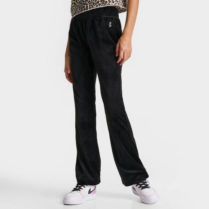 Tennis Button Pants, Women's Black Track Pants