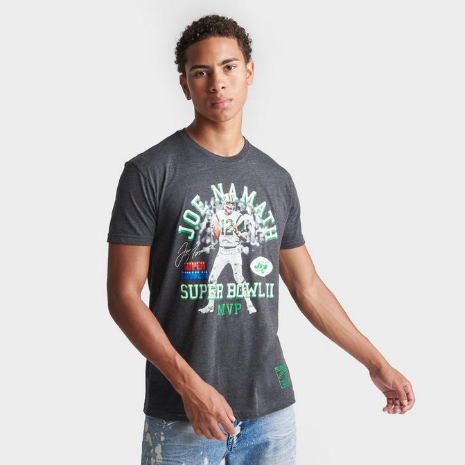 New York Jets Mitchell & Ness Printed Logo T-Shirt - Mens