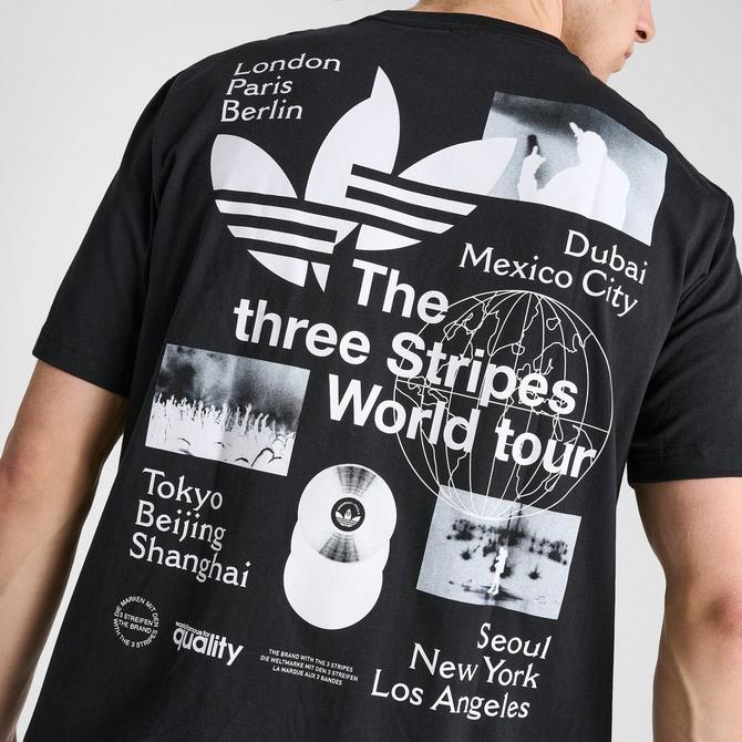 The brand with the 2024 three stripes t shirt