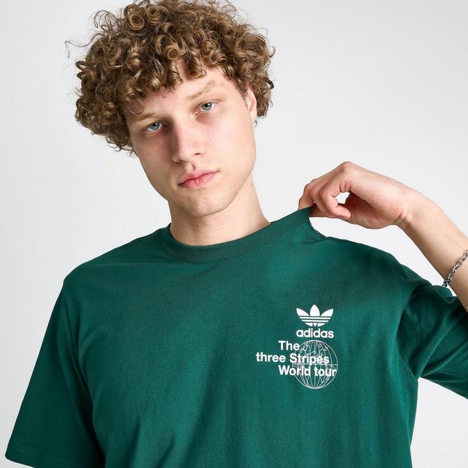 Adidas teal best sale t shirt