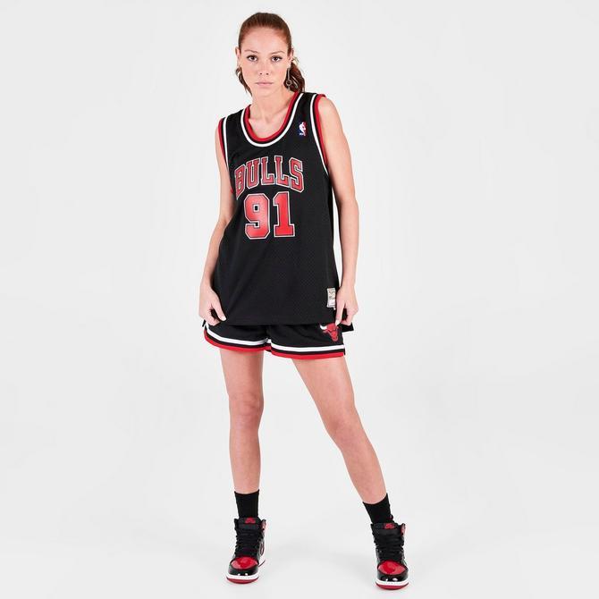 Women's Mitchell & Ness Chicago Bulls NBA Scottie Pippen Hardwood