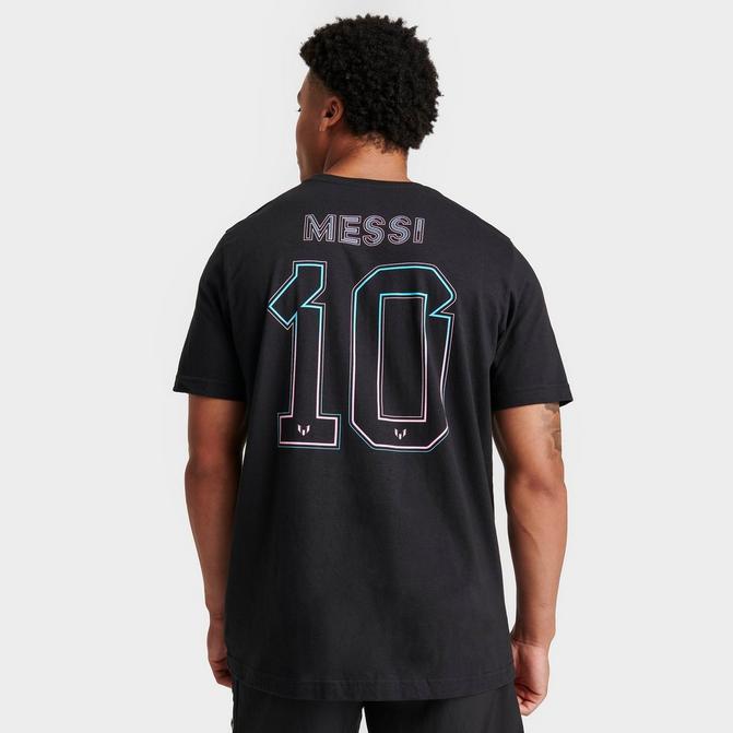 Men's Messi x Adidas White Name & Number T-Shirt Size: Medium