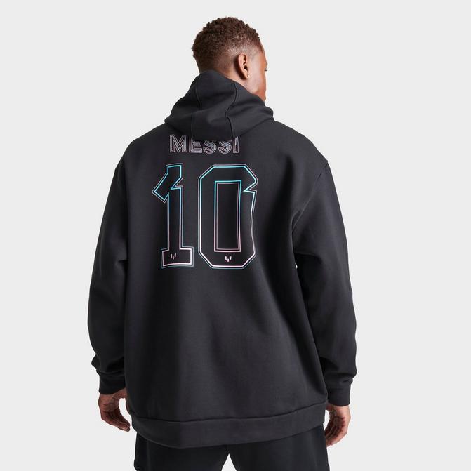 Adidas messi sale soccer hoodie