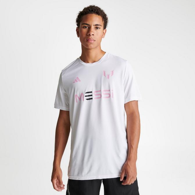 Men's Inter Miami CF adidas Pink/White Soccer Training Jersey