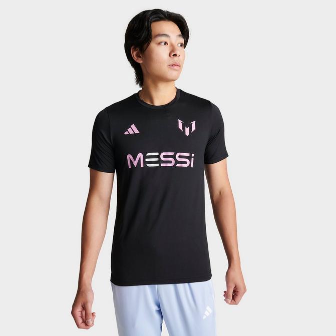 Men's Messi x Adidas White Name & Number T-Shirt Size: Large