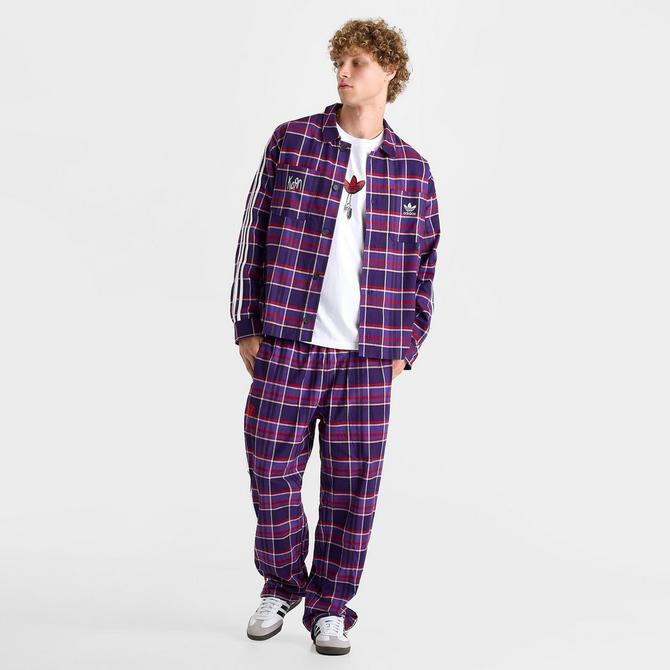 Adidas checkered shirt online