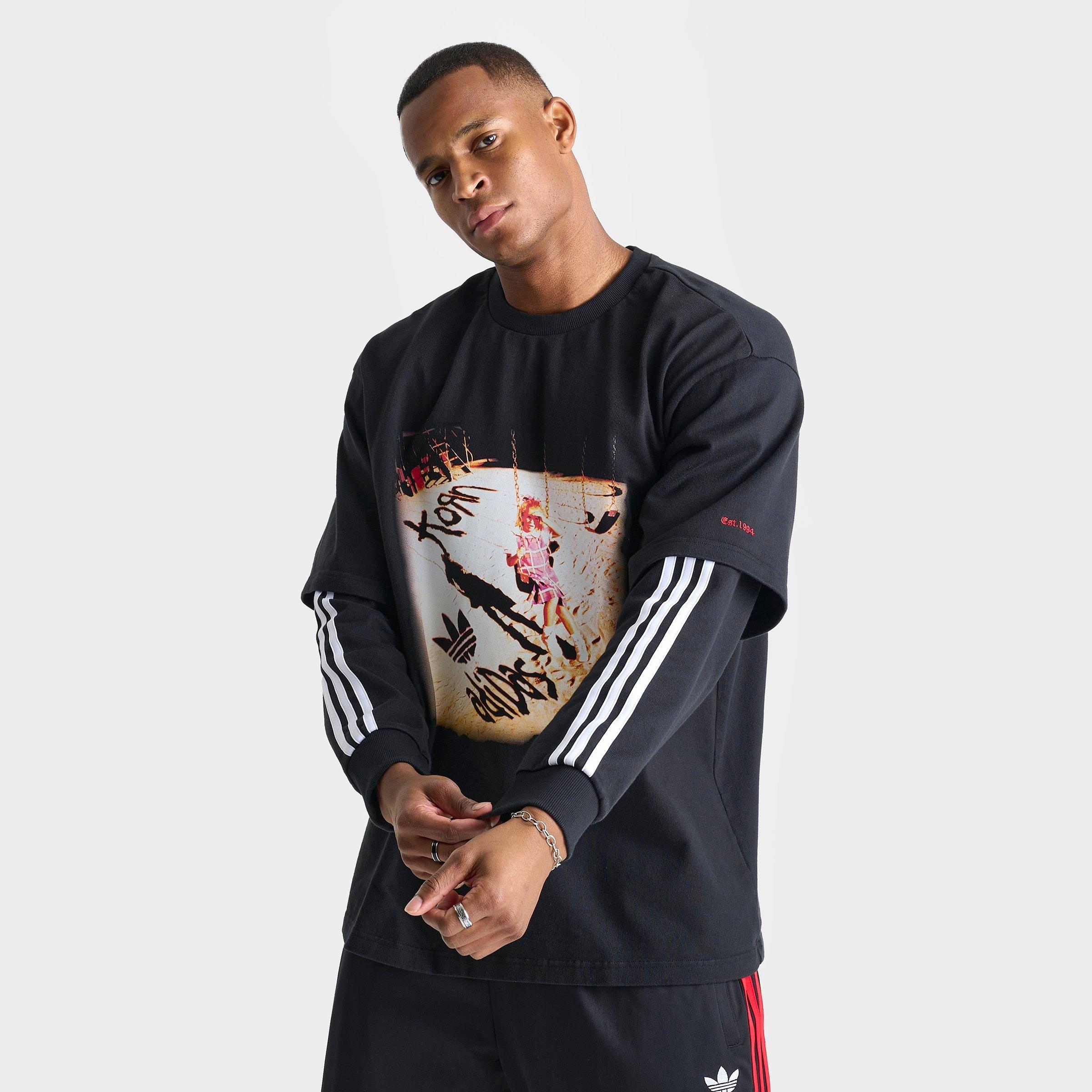 Mens adidas originals long sleeve top hotsell
