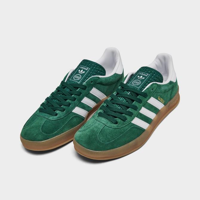 Men s adidas Originals Gazelle Leather Casual Shoes