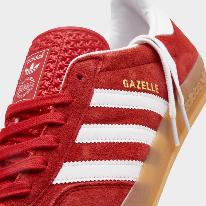 Red gazelle adidas mens deals