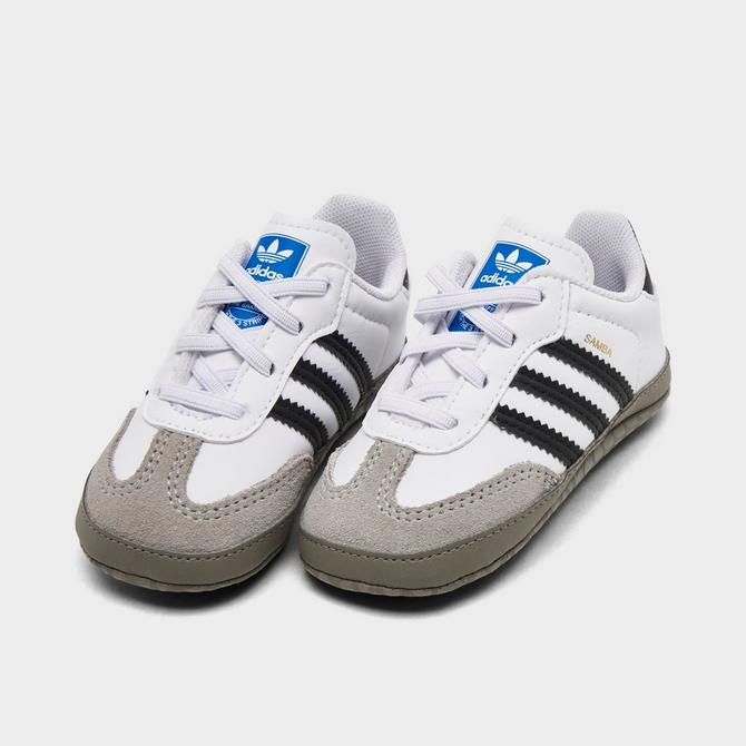 White adidas crib shoes sales